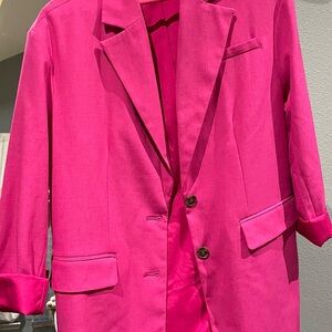 A New Day Fuchsia Blazer